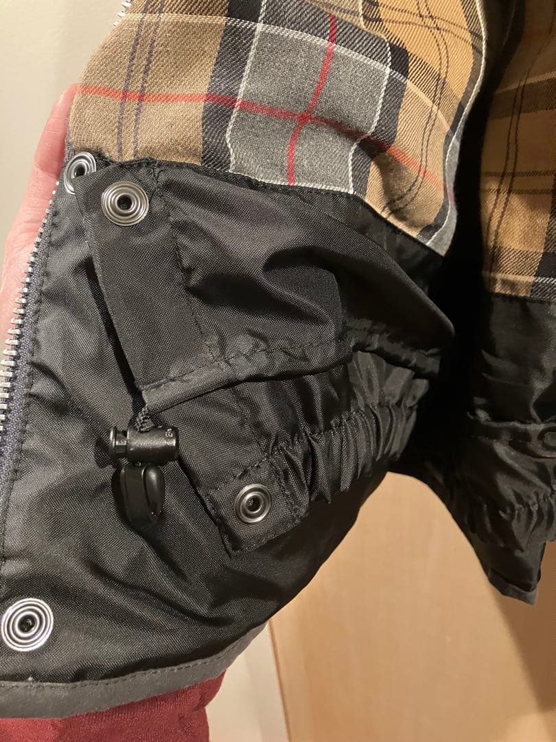 く*う様 Barbour トランスポート （グレー）　オイルドジャケット　23A