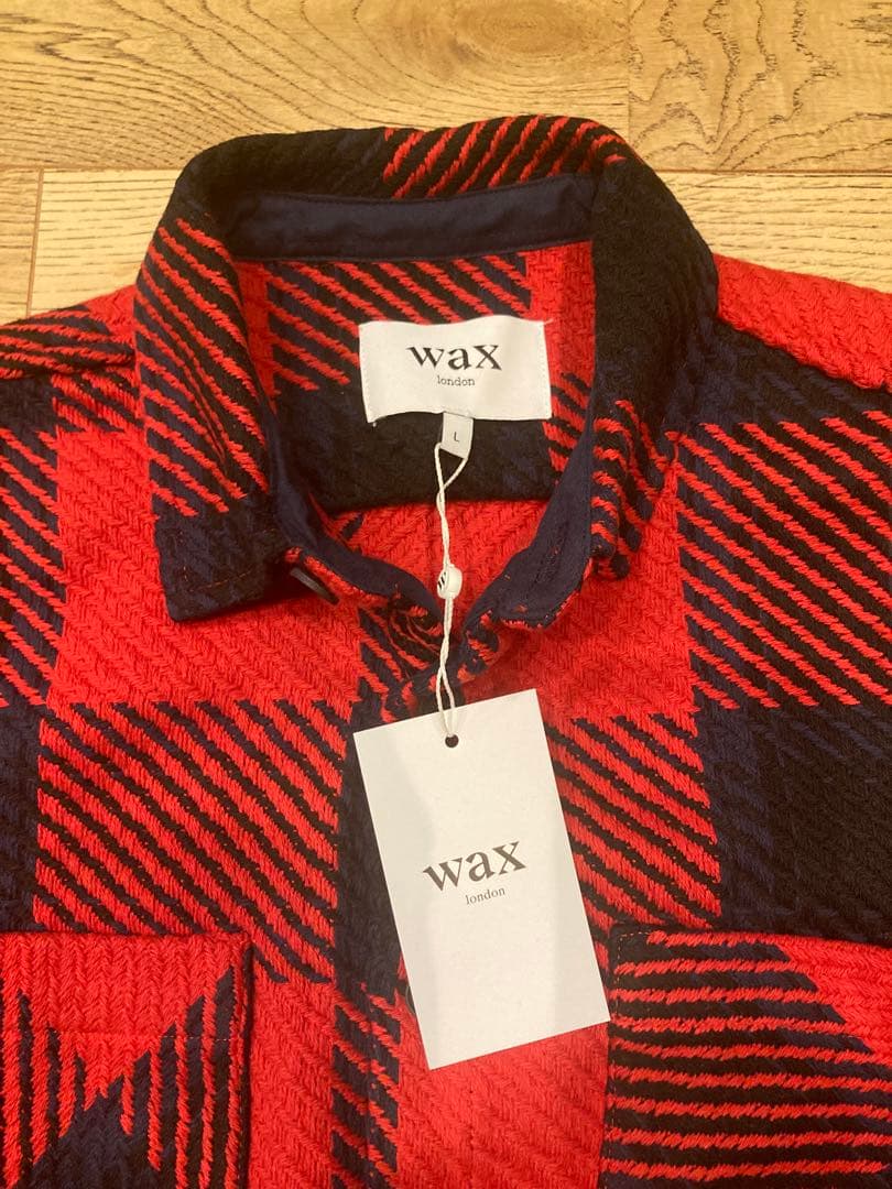★新品未使用★ WAX LONDONホワイティングオーバーシャツ Lサイズ