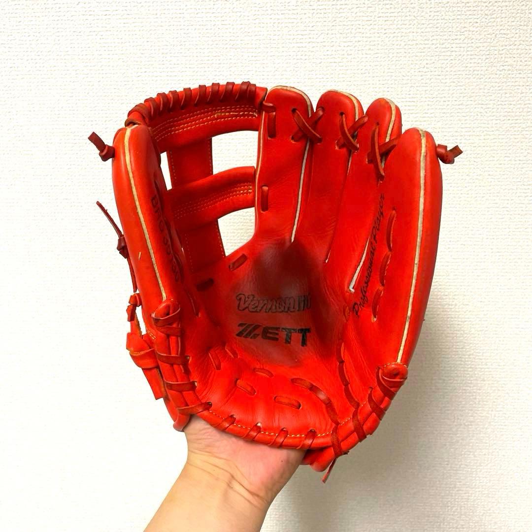 204 ZETT 極美品 即戦力 軟式 内野手用グローブ