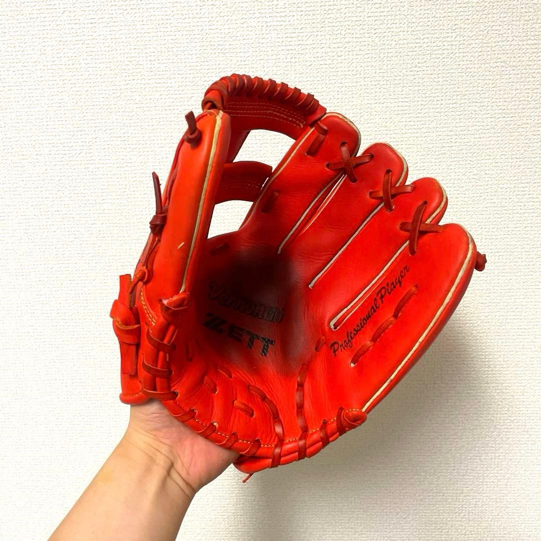 204 ZETT 極美品 即戦力 軟式 内野手用グローブ