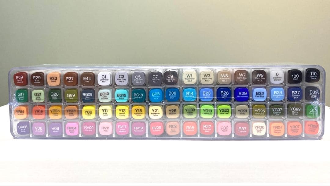 未使用品 コピック クラシック 72色 セットA Copic Classic