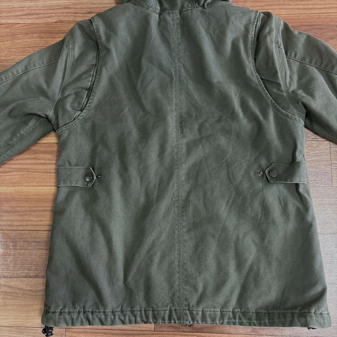 4 Carhartt フード ジャケット オリーブ カーキ　カーハート　アウター