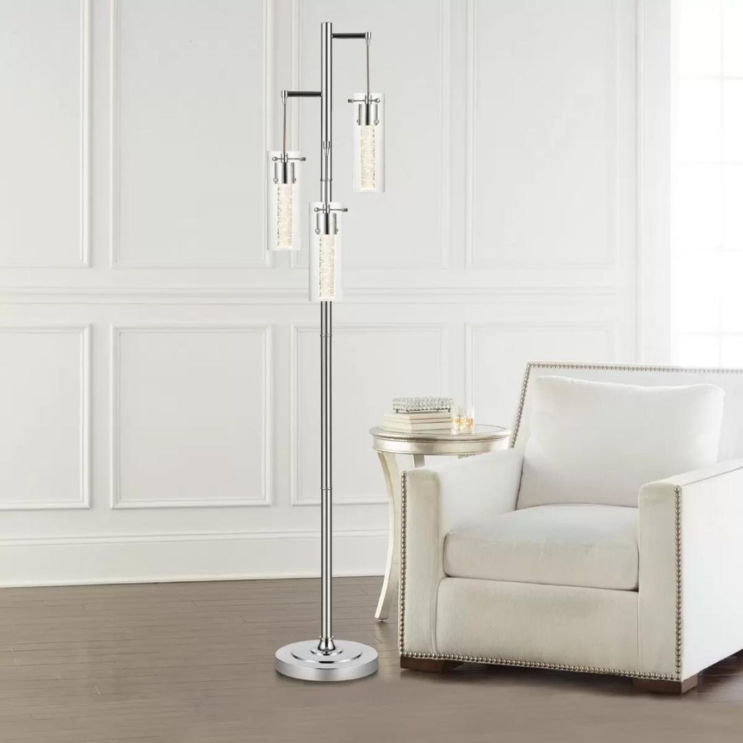 箱入新品：BRIDGEPORT DESIGNS シリンダーフロアランプ/照明