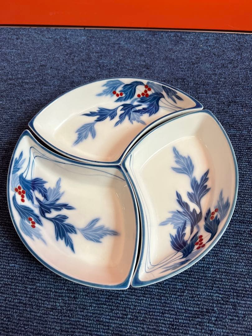 1191 香蘭社　皿　3客