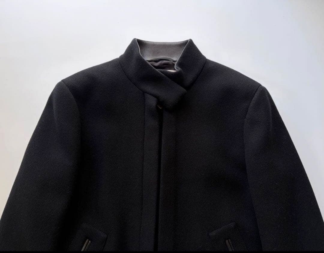 ジャケット・アウター Prada Leather & Wool Jacket IT40