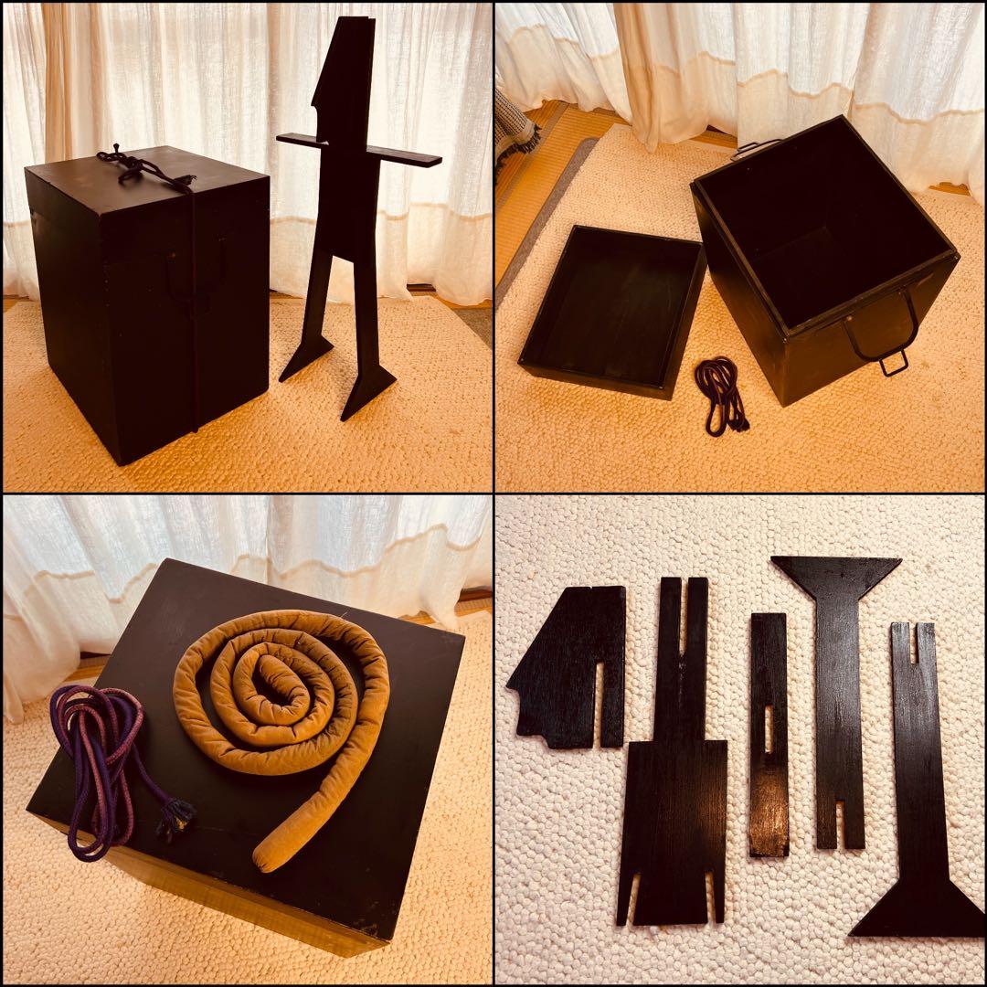 美品！『薩摩丸武工房製』【現代　甲冑 等身大】黒色胴当世具足一式　『日本 鎧』