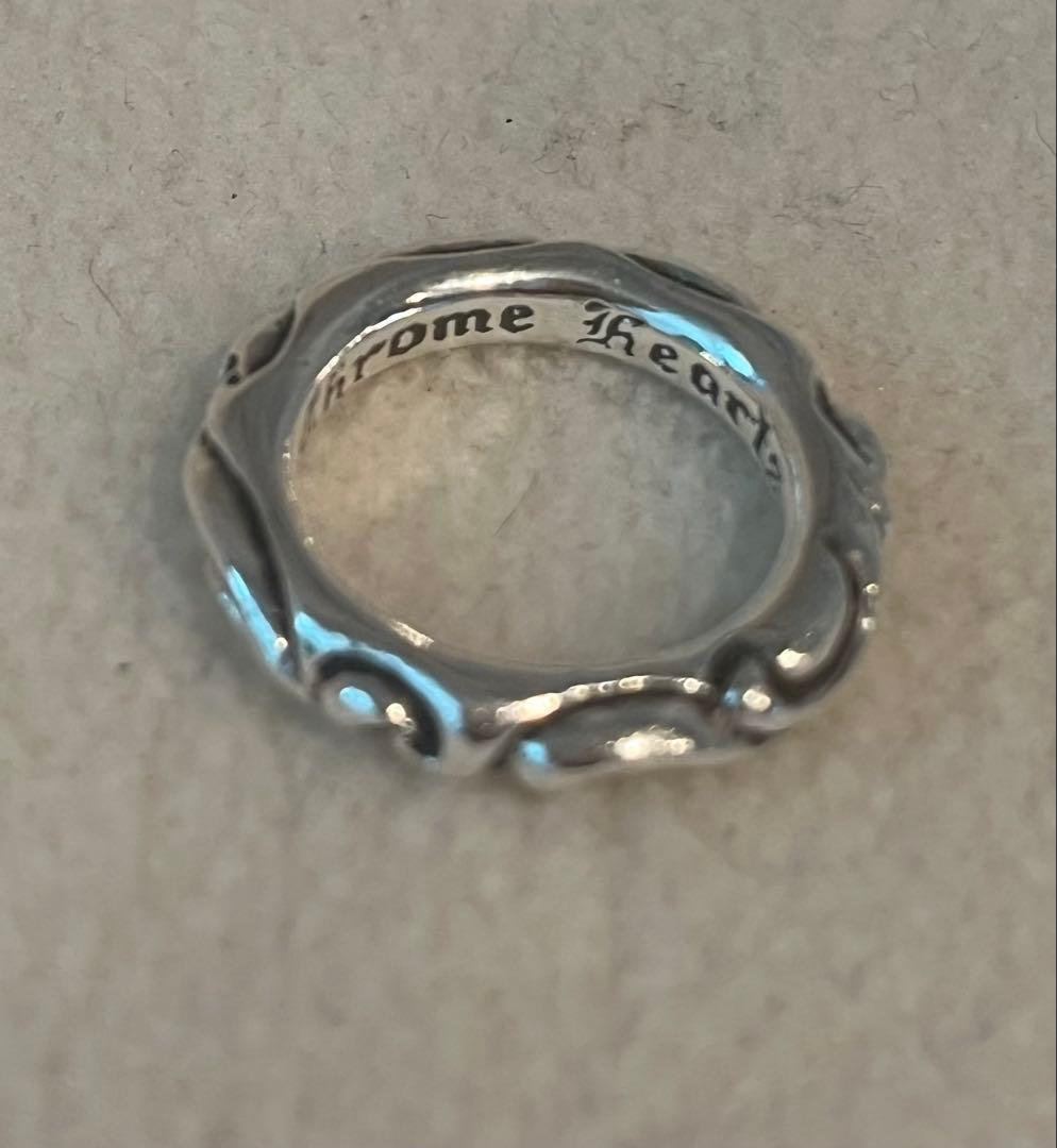 本日限定価格 Chrome Hearts スクロールバンドリング 10号