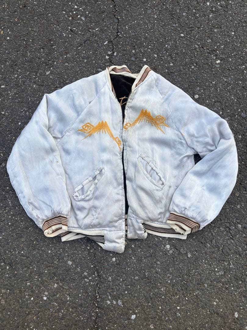 50s 別珍 スカジャン ベトジャン スーベニアジャケット