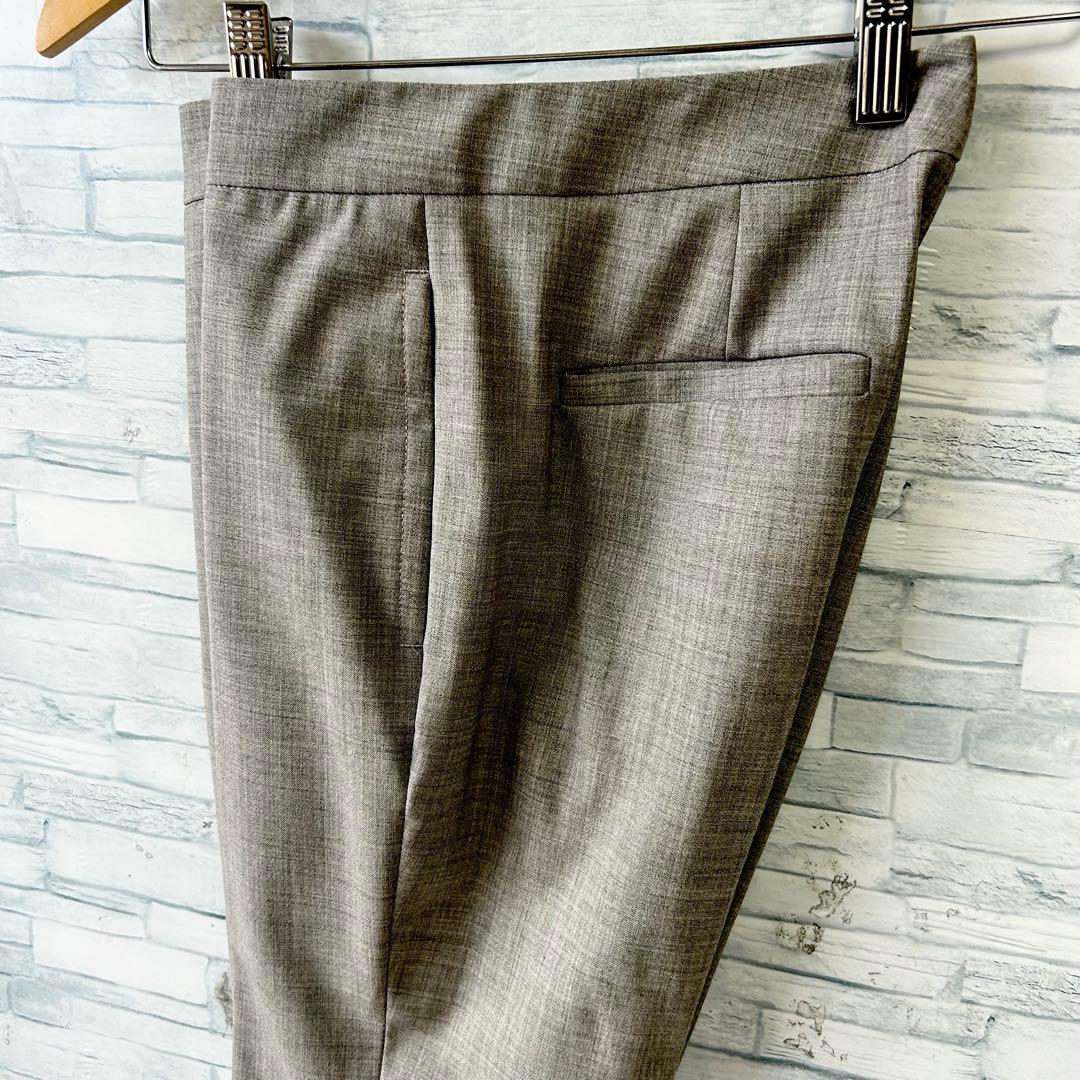 極美品⭐️theory、スーツ上下、グレー色、春夏向き、少し大きめのサイズ0