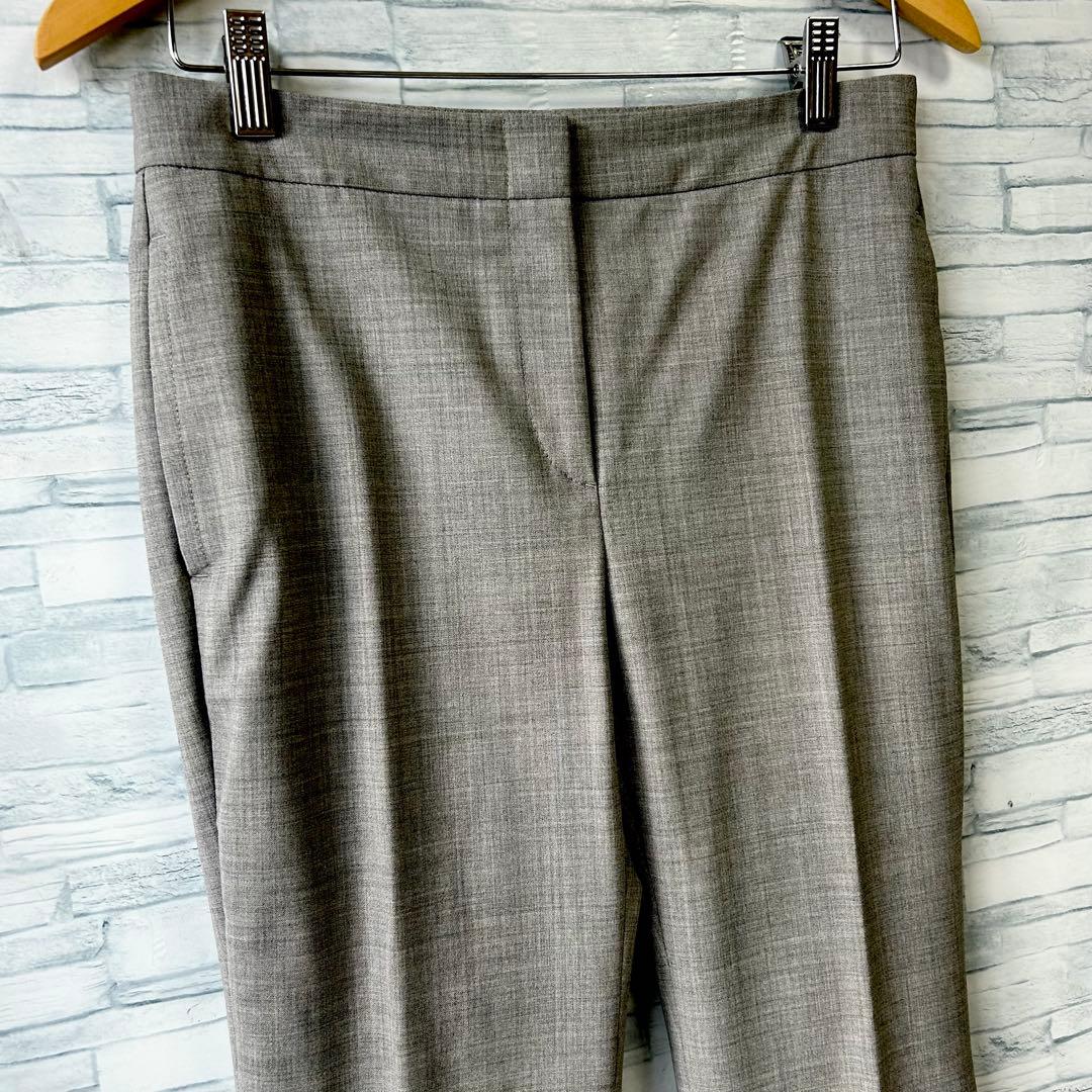 極美品⭐️theory、スーツ上下、グレー色、春夏向き、少し大きめのサイズ0