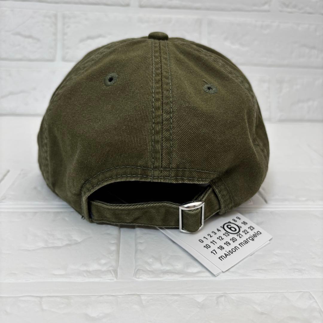 ラスト1点！MM6 Maison Margiela 　キャップ 帽子 マルジェラ
