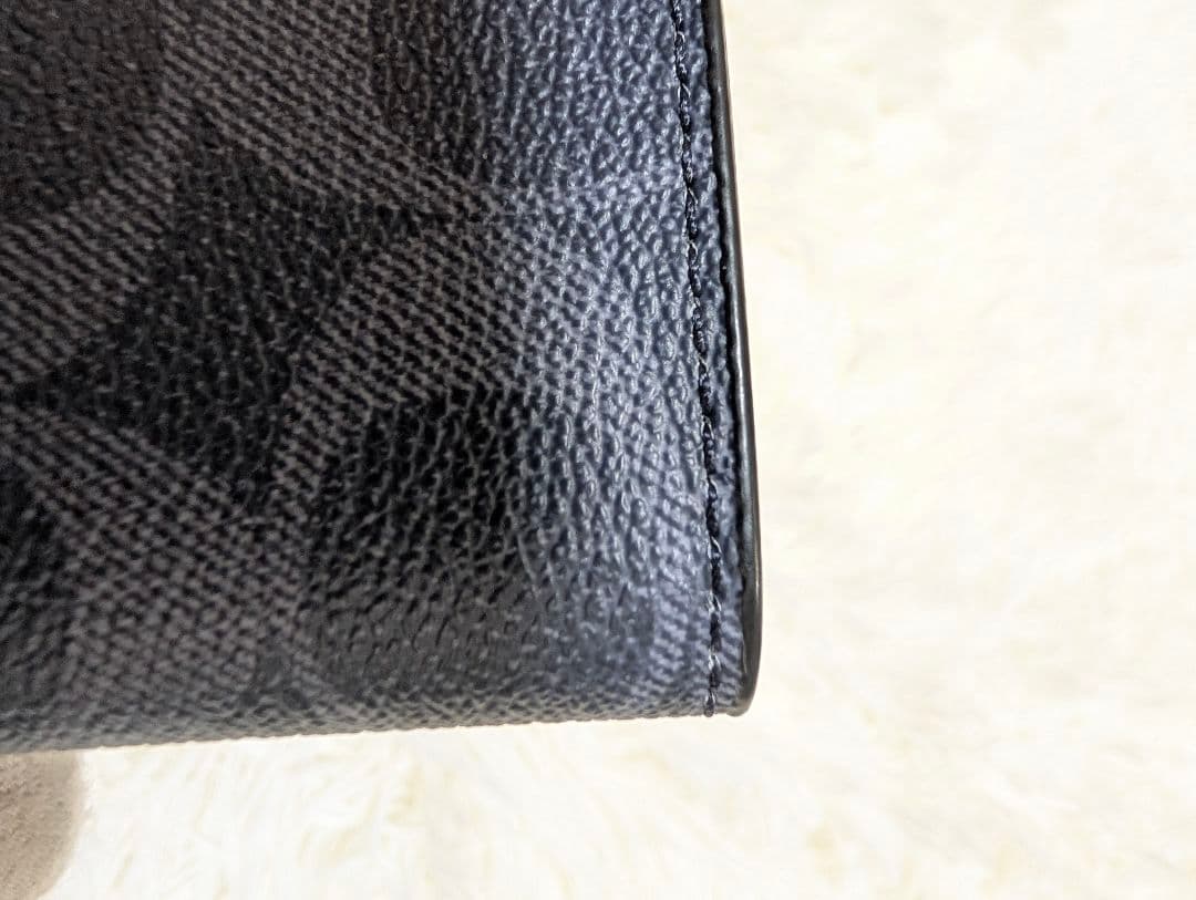 COACH F66551 シグネチャー 二つ折り財布 チャコールブラックネイビー