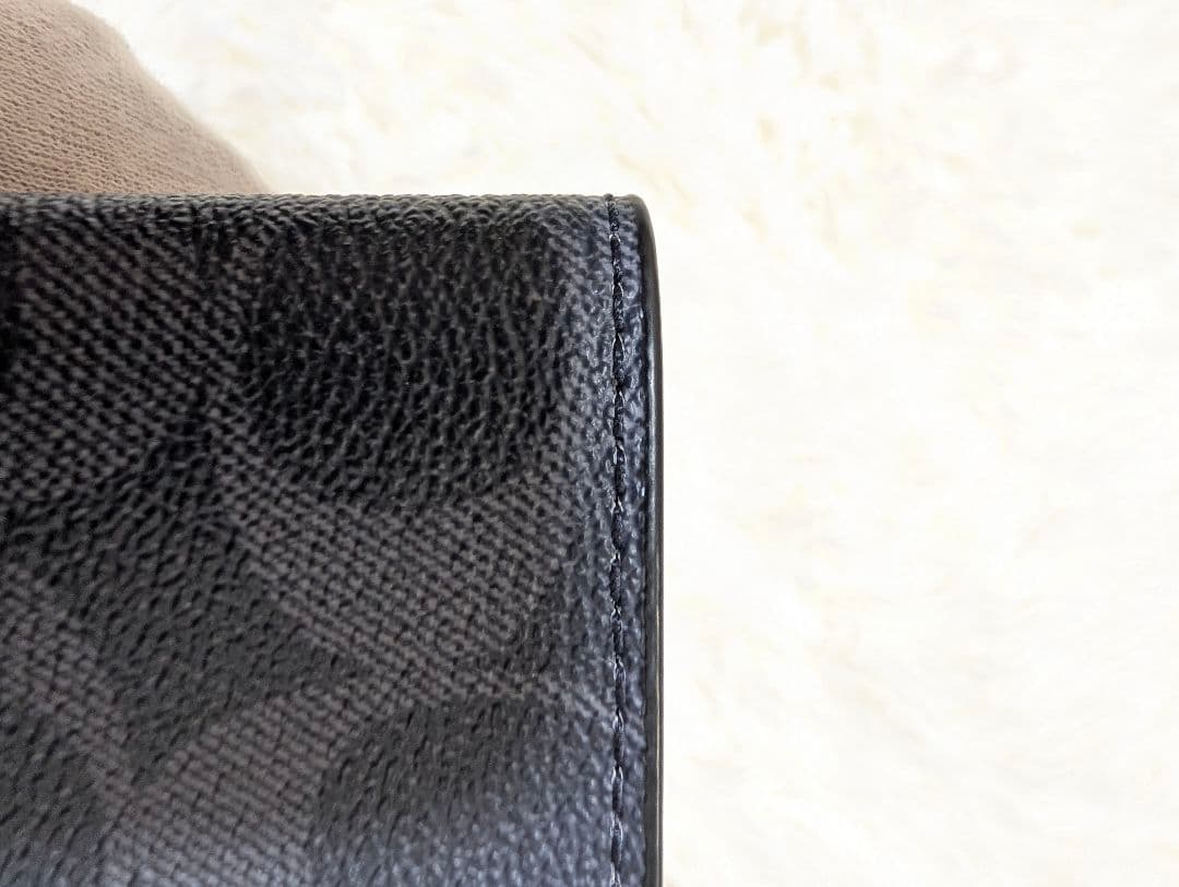 COACH F66551 シグネチャー 二つ折り財布 チャコールブラックネイビー