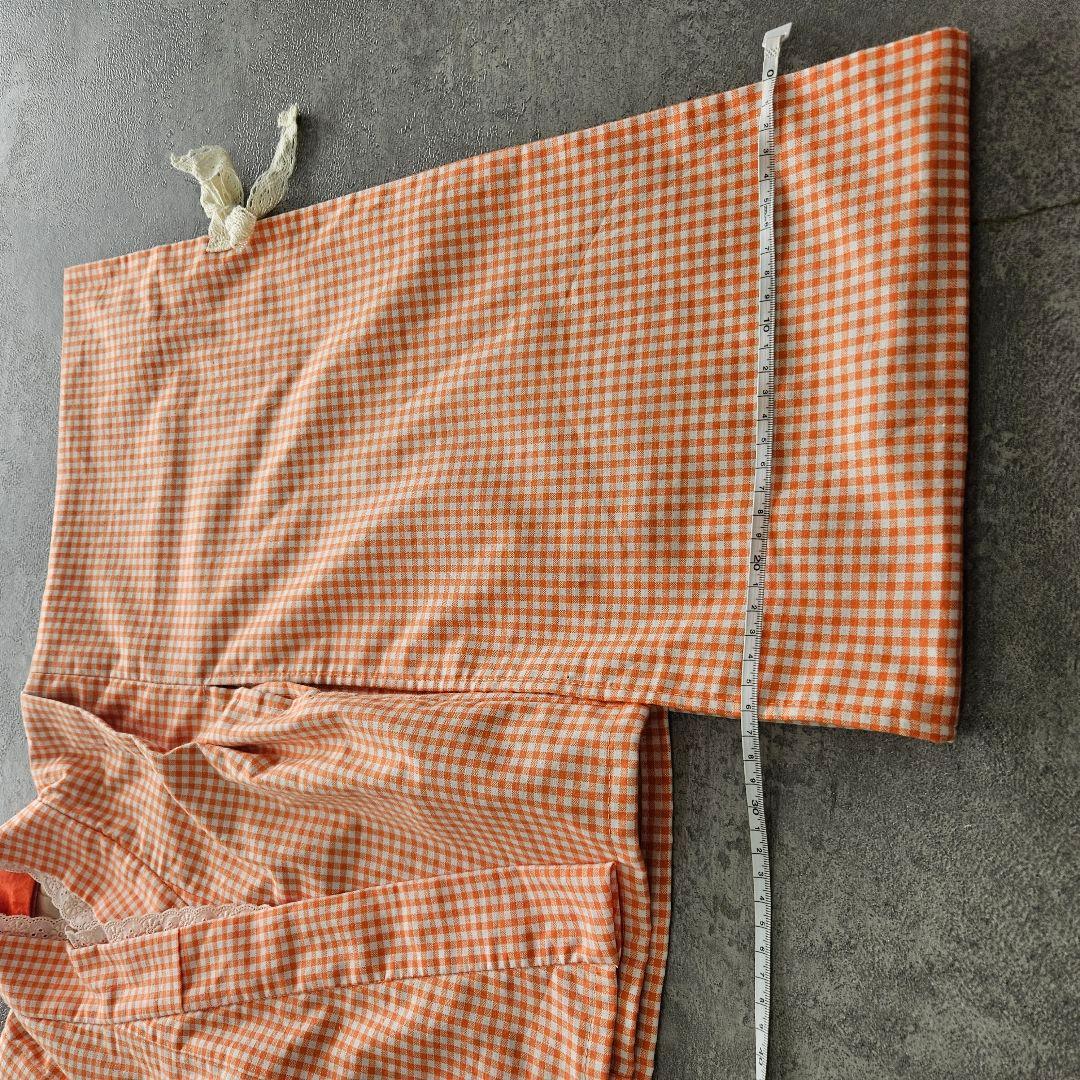 七五三　3歳　セパレート着物　デニムえり付き