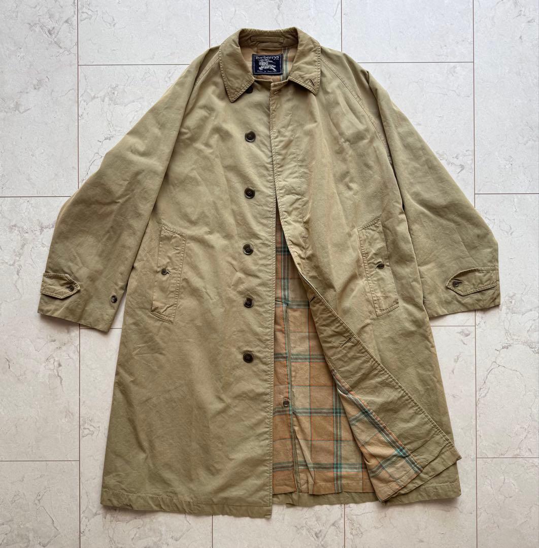 た*ま様 Burberry バーバリー 60s 70s 1枚袖 コート