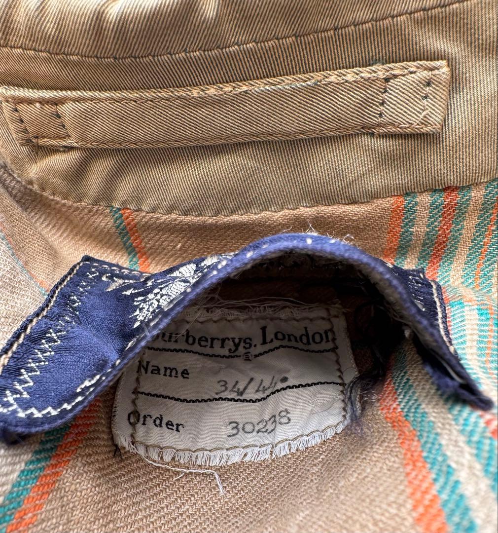 た*ま様 Burberry バーバリー 60s 70s 1枚袖 コート