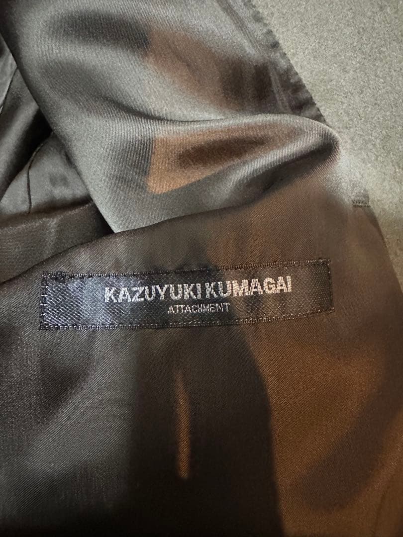 断*読様 KAZUYUKI KUMAGAI カシミヤ混平二重メルトン チェスター