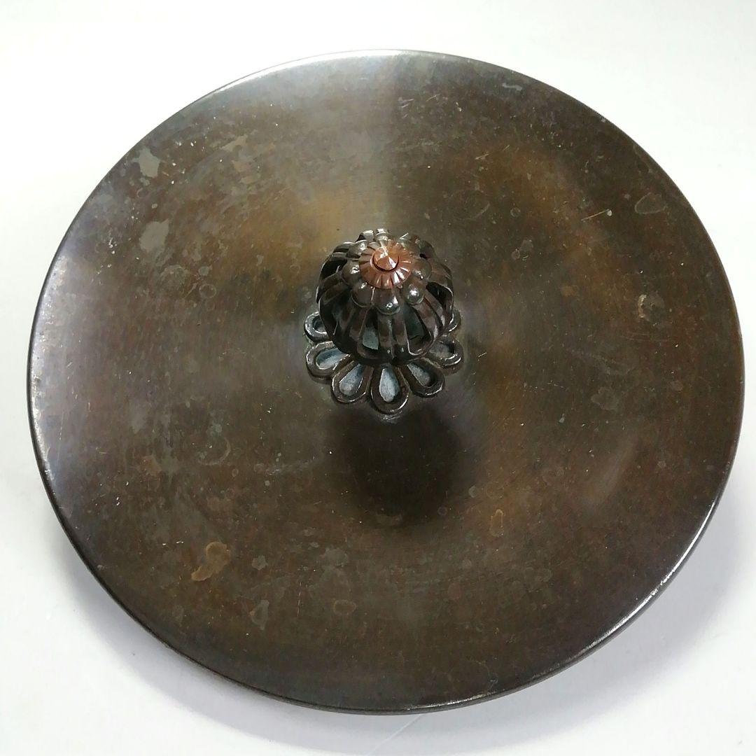 Ｓ６７６　茶釜　『阿弥陀堂釜』『釜師　佐藤清光作』『鉄釜』　共箱　茶道具