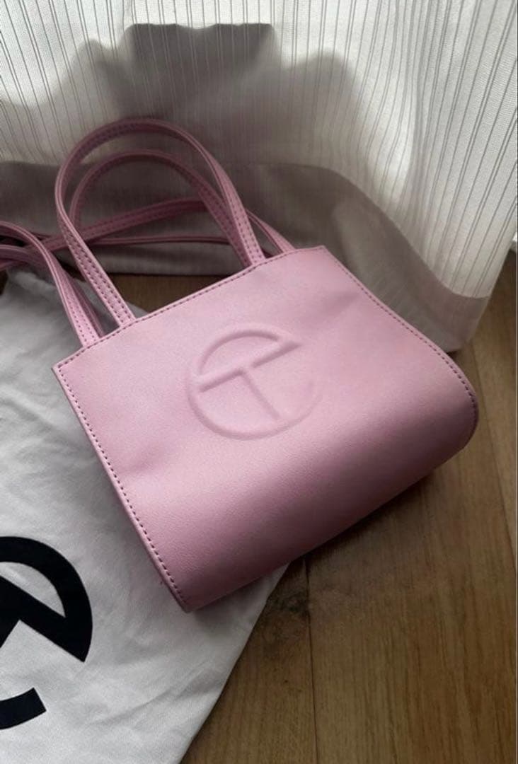 バッグ telfar pink small size