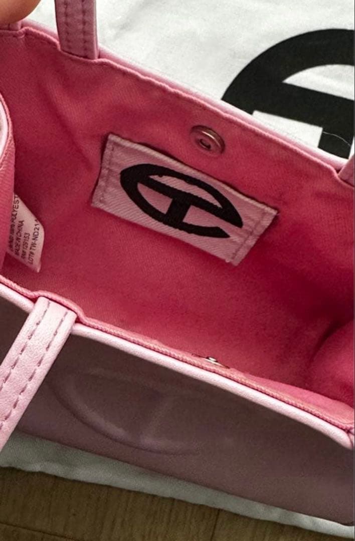 バッグ telfar pink small size