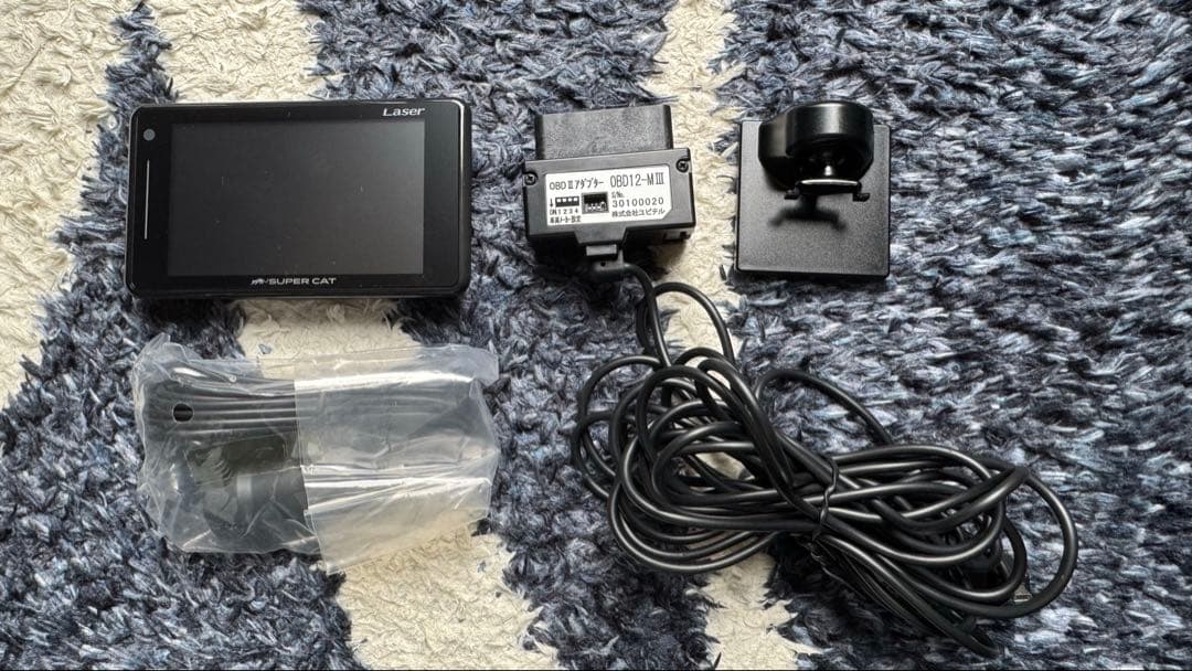 ユピテルGS503L レーザー&レーダー探知機、OBD IIアダプター付