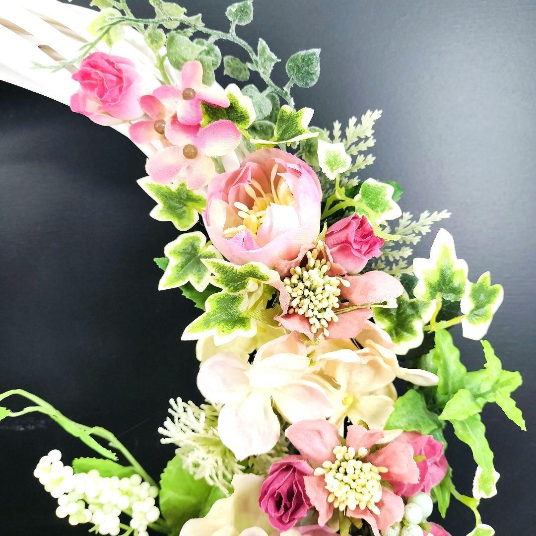 商品名【春陽】ゆきこ♥クリスマスローズのフラワーリース 春リース