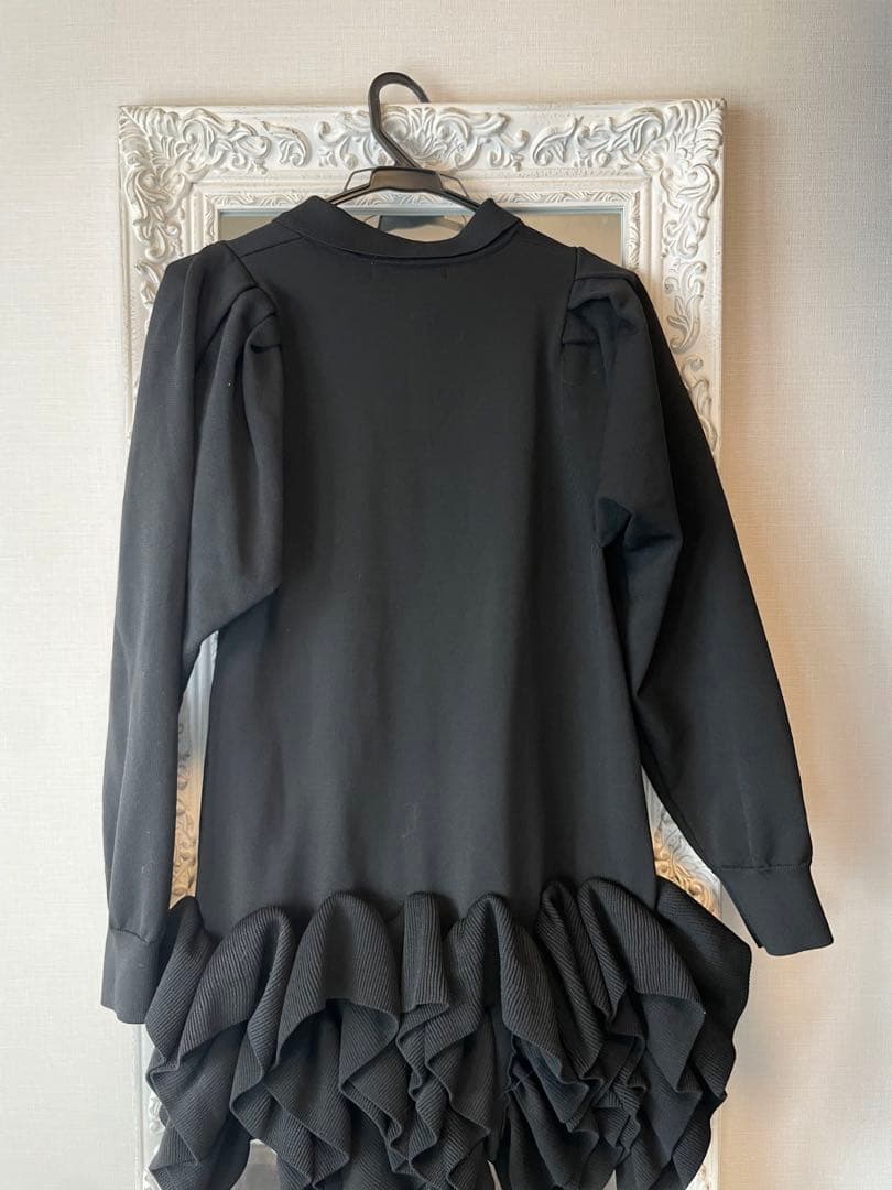 ワンピース HIAND Ruffled-Hem Polo Dress