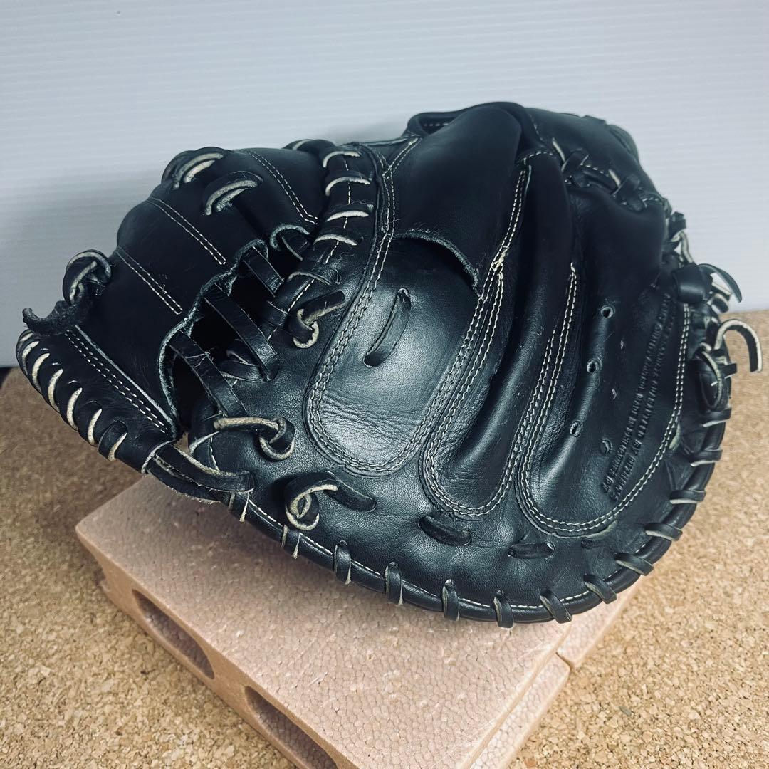 MIZUNOグローバルエリート軟式野球捕手用ミット一般.大人／ブラック