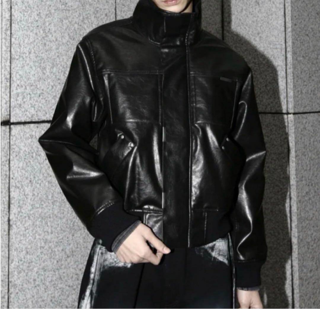 ジャケット・アウター Jentlouis Padded Stand Collar Blouson