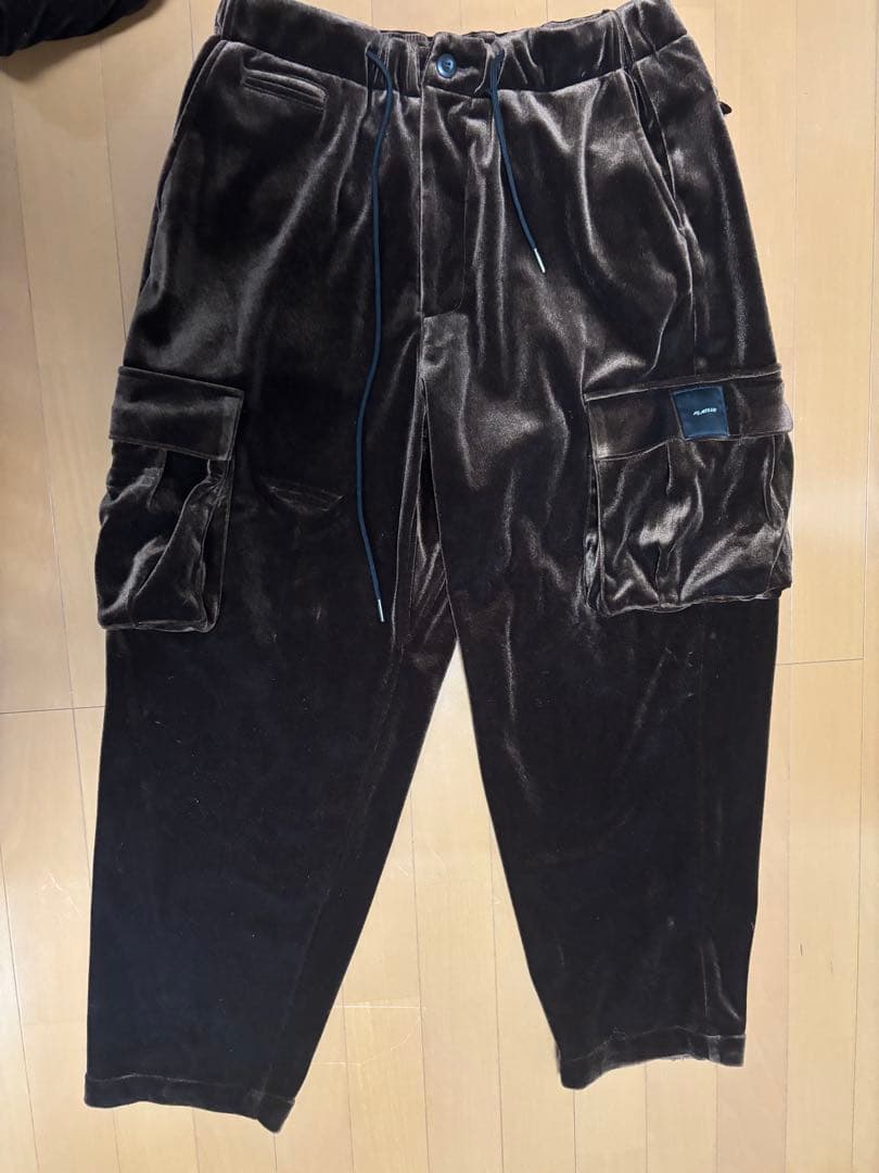 flatluxブラウンジャケットセットアップ