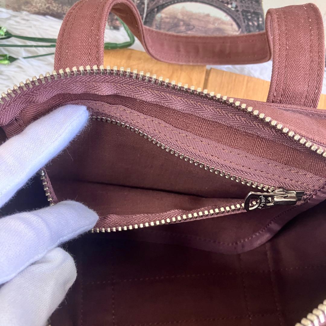 【美品・廃盤・レア】ポーター PORTER ミニドラムバッグ ショルダーバッグ