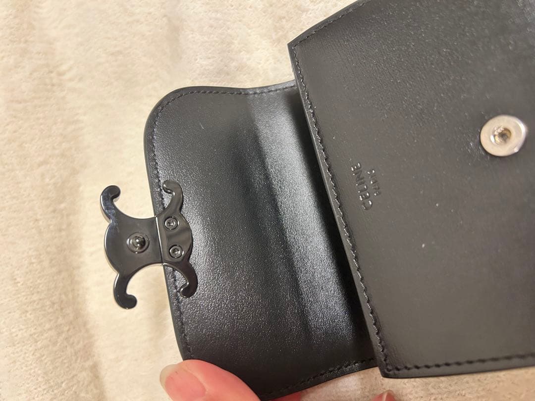 CELINE 三つ折財布 トリオンフ
