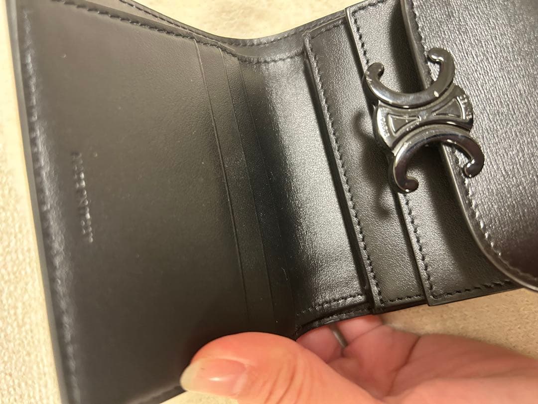 CELINE 三つ折財布 トリオンフ