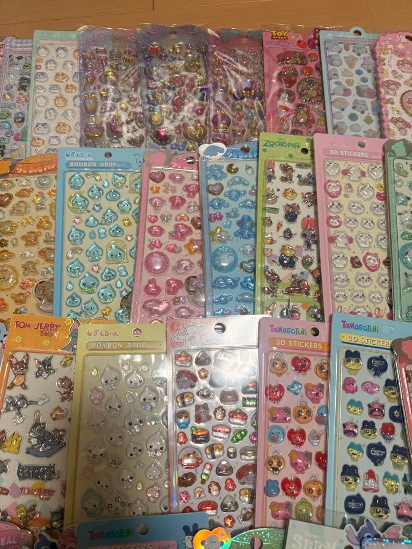 シールまとめ売り　72枚