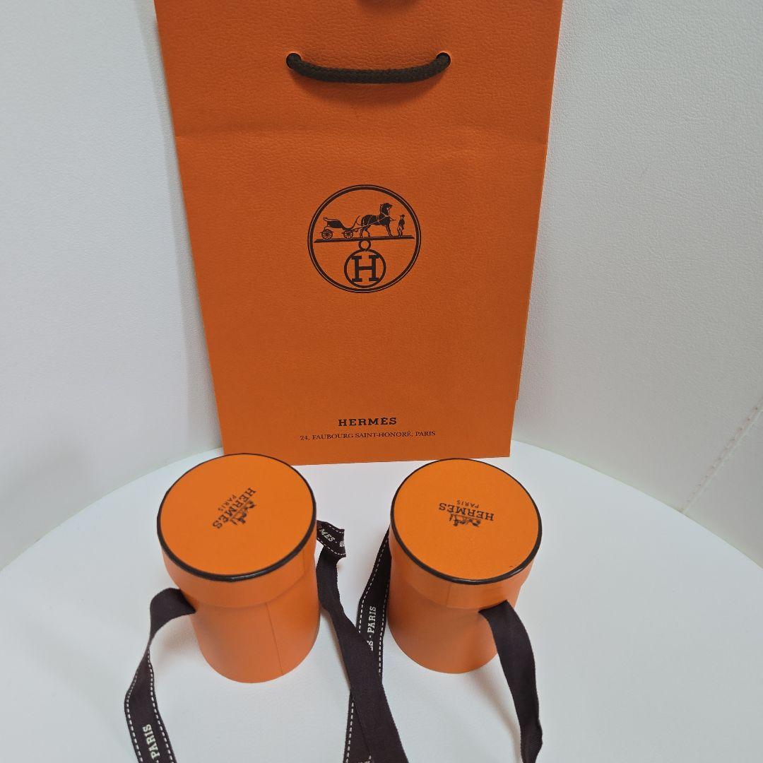HERMES ツイリー　新品未使用　タグ付 羽根模様　箱　ショッパー　スカーフ