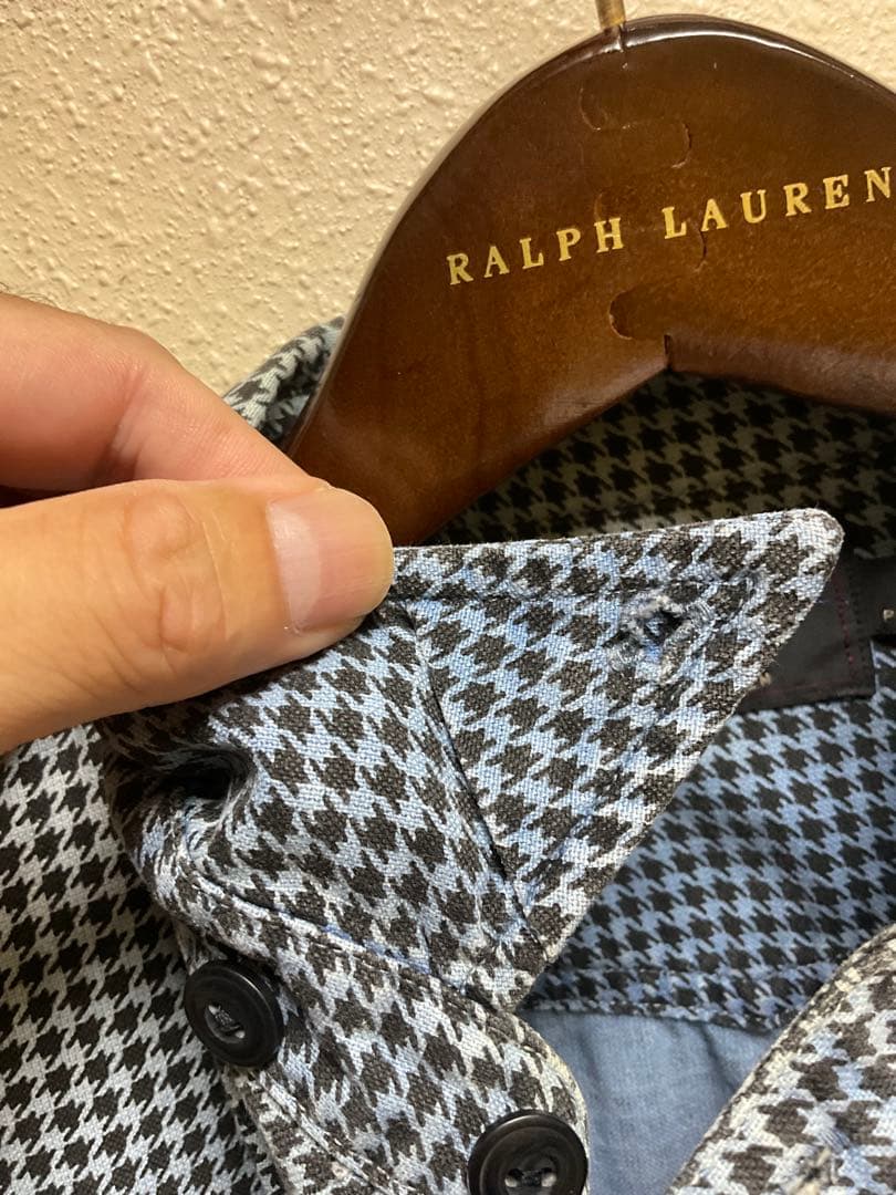RRL ワークシャツ　INDIGO インディゴ染　size:M