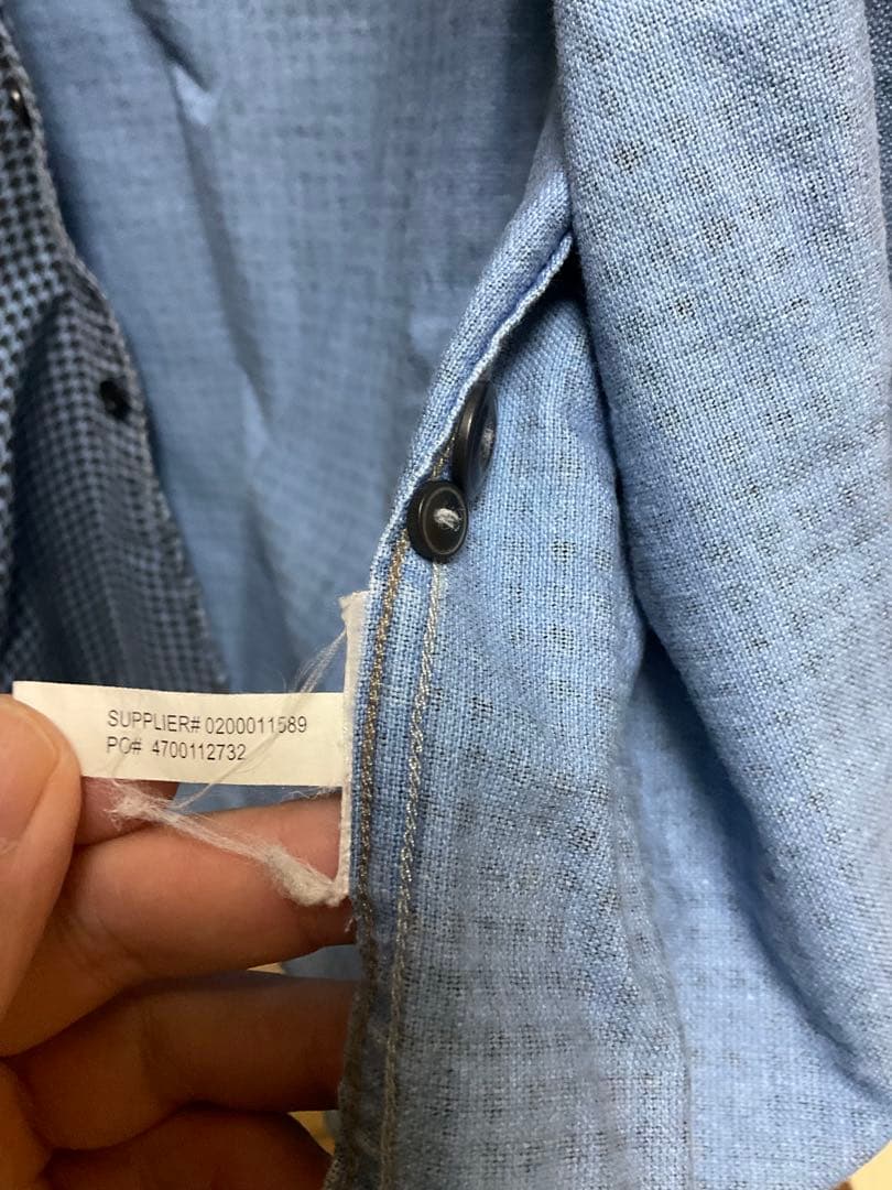 RRL ワークシャツ　INDIGO インディゴ染　size:M