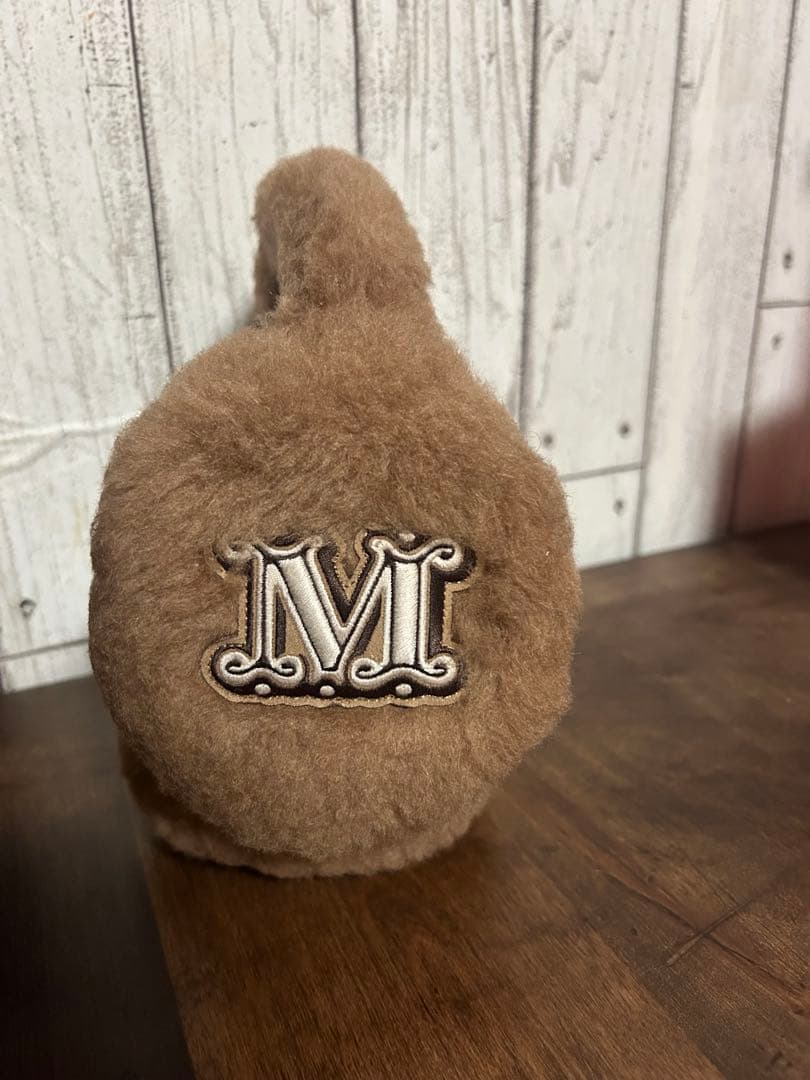 限定1点MAX MARA マックスマーラテディベア　ブラウン キャメルイヤーマフ