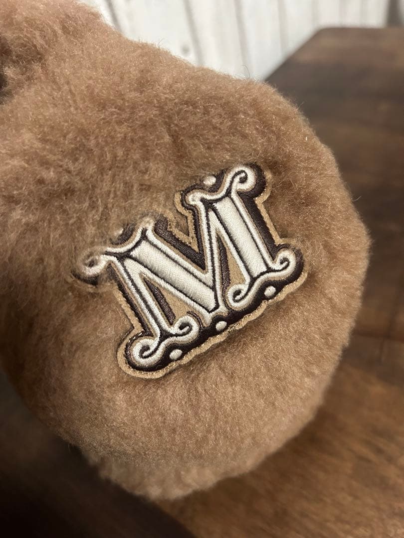 限定1点MAX MARA マックスマーラテディベア　ブラウン キャメルイヤーマフ