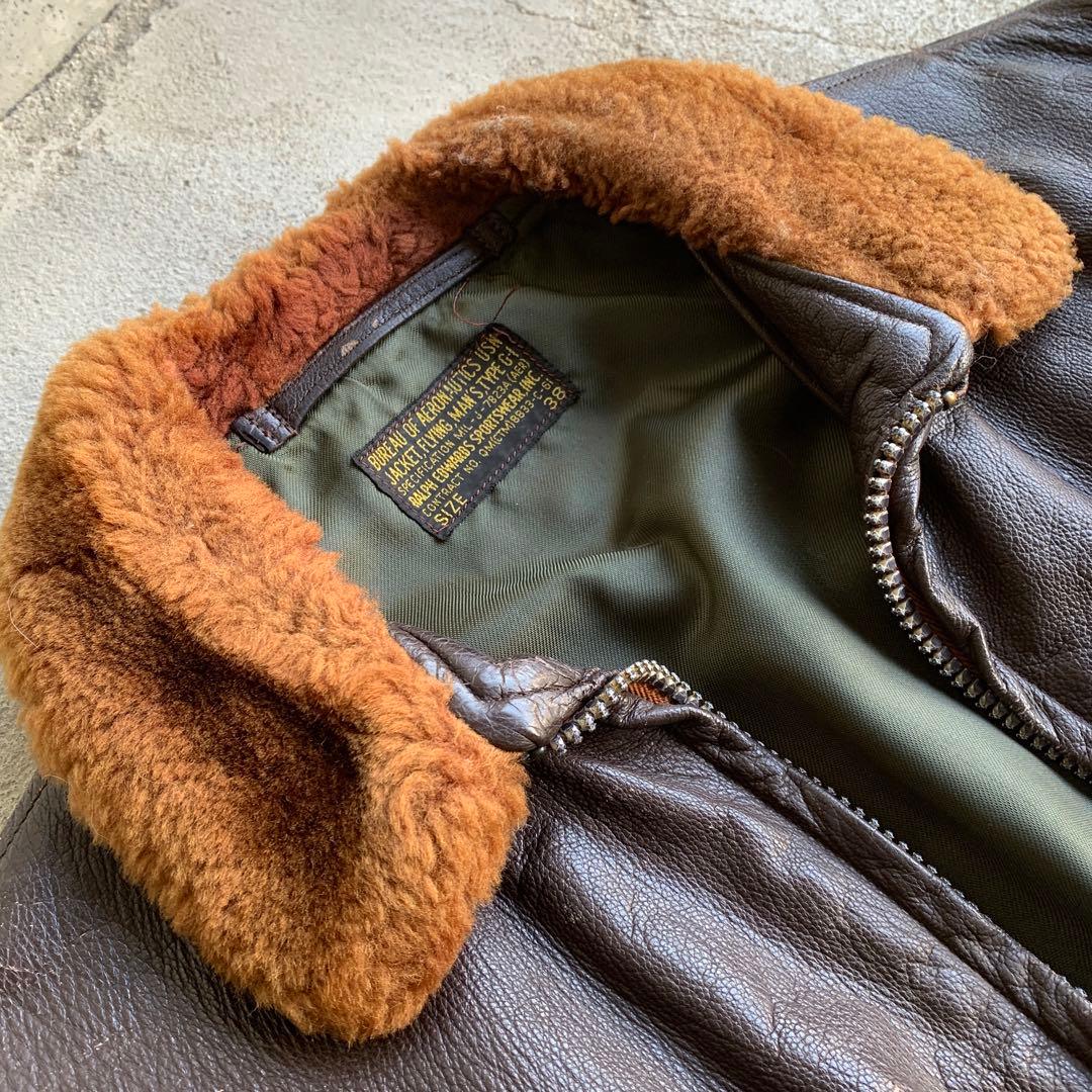 実物 G-1 Flight Jacket 7823A RALPH EDWARDS