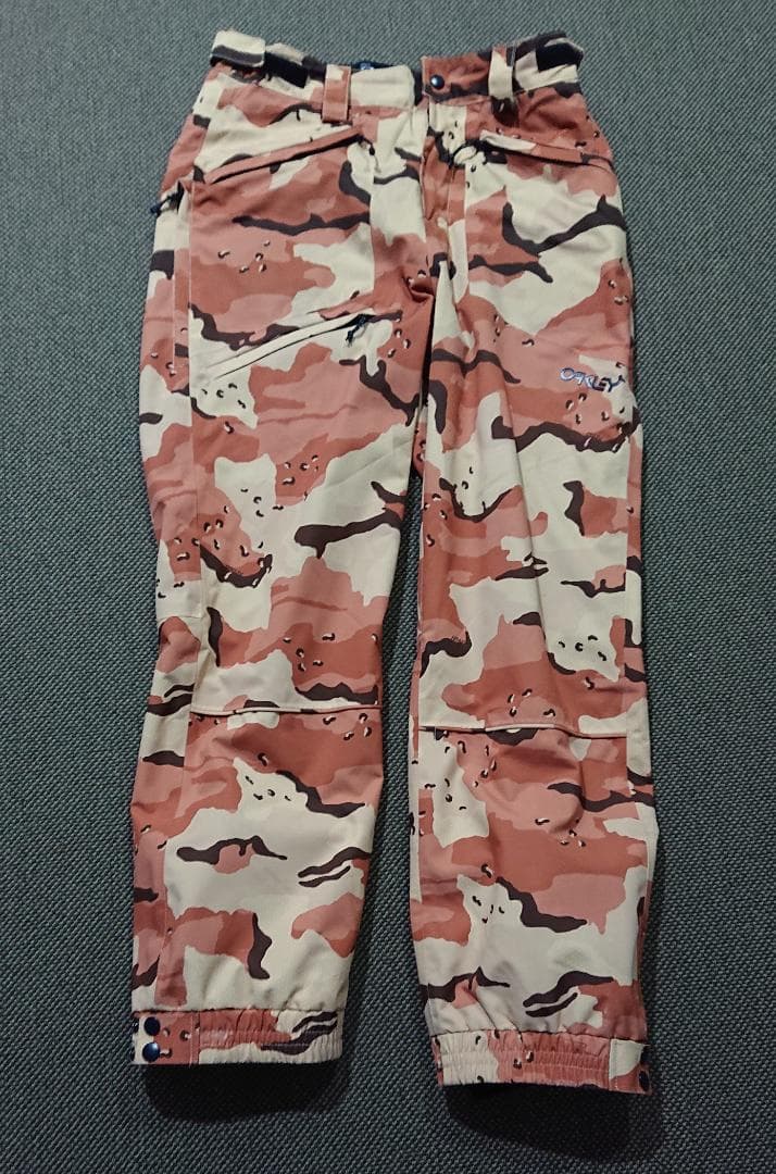 【美品】OAKLEY スノーボードウェア 上下セットM