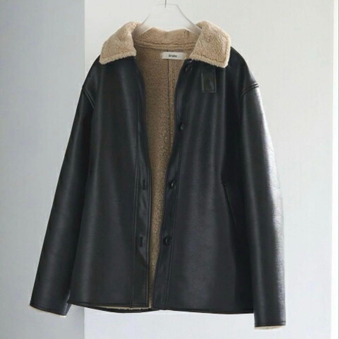 anukeアンヌークBoa Flight Jacket 38