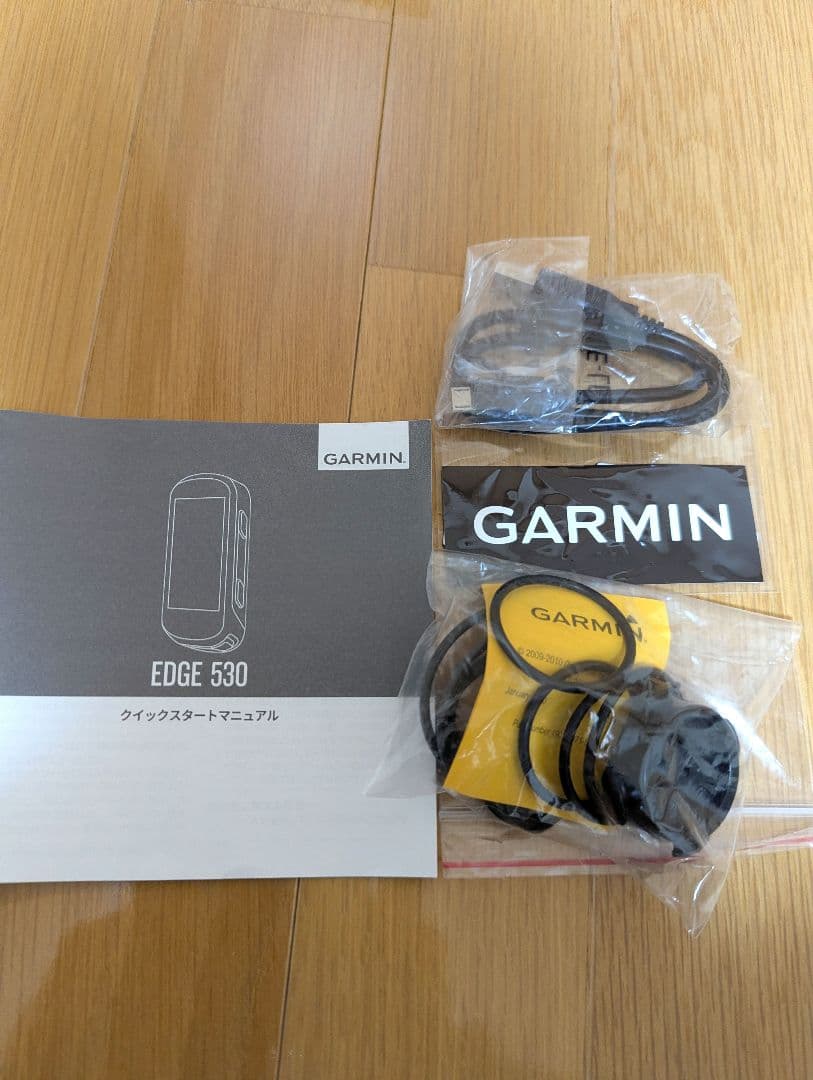 GARMIN EDGE 530 本体　カバー＆新品保護ガラス付
