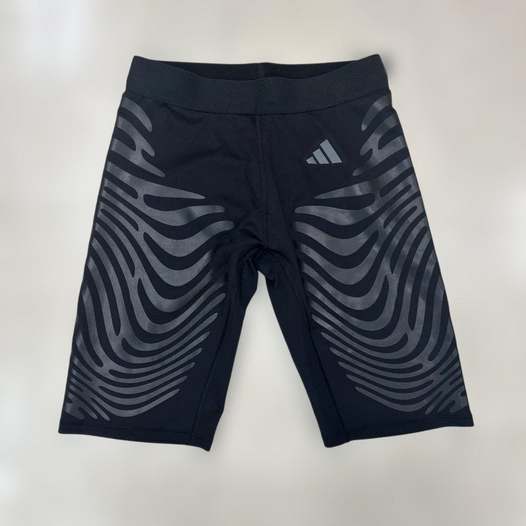 新品★XL★アディダスADIZERO コントロール ランニングショートレギンス