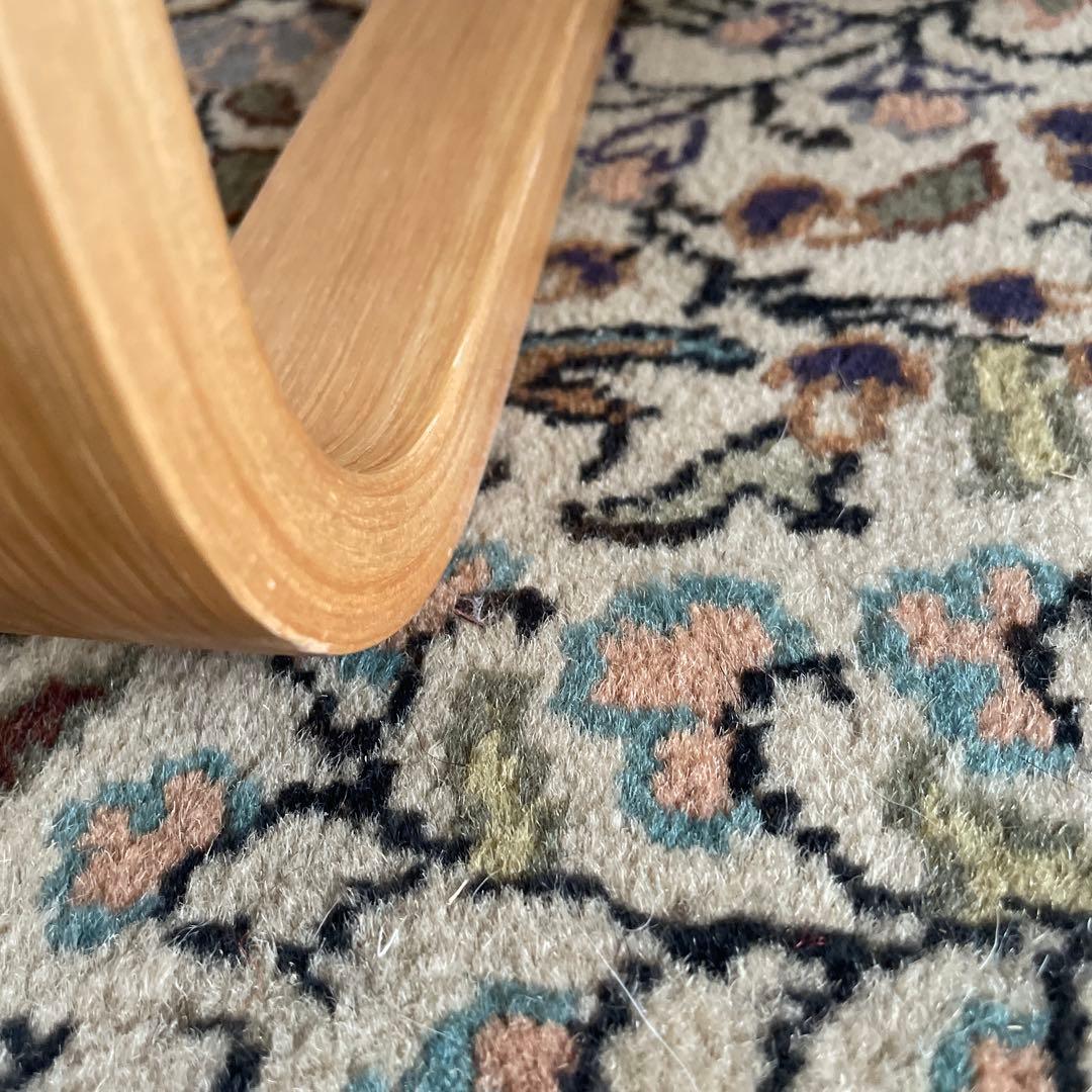 無印良品　リビングでもダイニングでもつかえるソファチェア・オーク材②