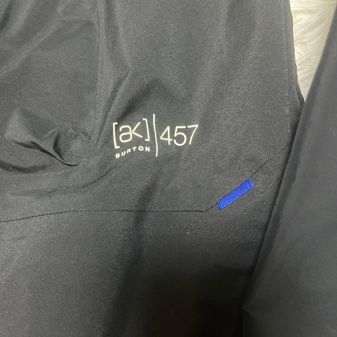 最高峰 AK457 BURTON AK ガイド true black バックロゴ