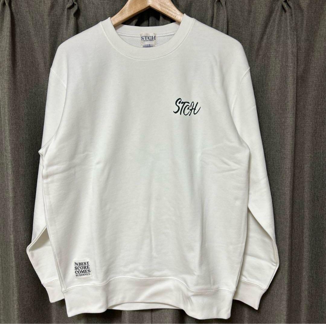マ*読様 STCH スウェット ホワイト サイズL 未使用