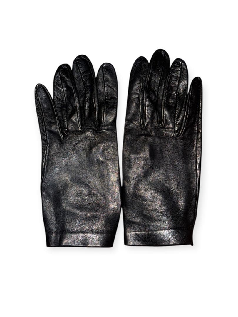 上質レザー sermoneta gloves 革手袋 レザーグローブ ボタン付き