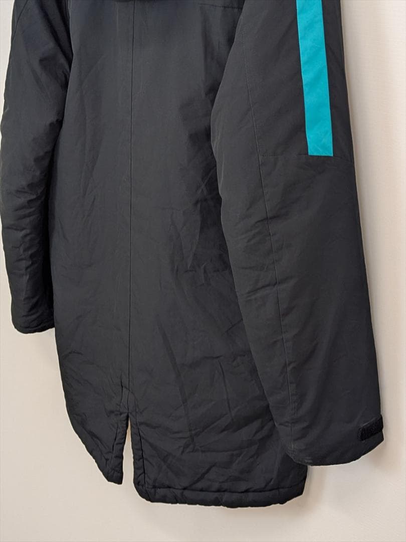 NIKE FCB バルセロナ　中綿 ロングコート S サッカー ベンチコート