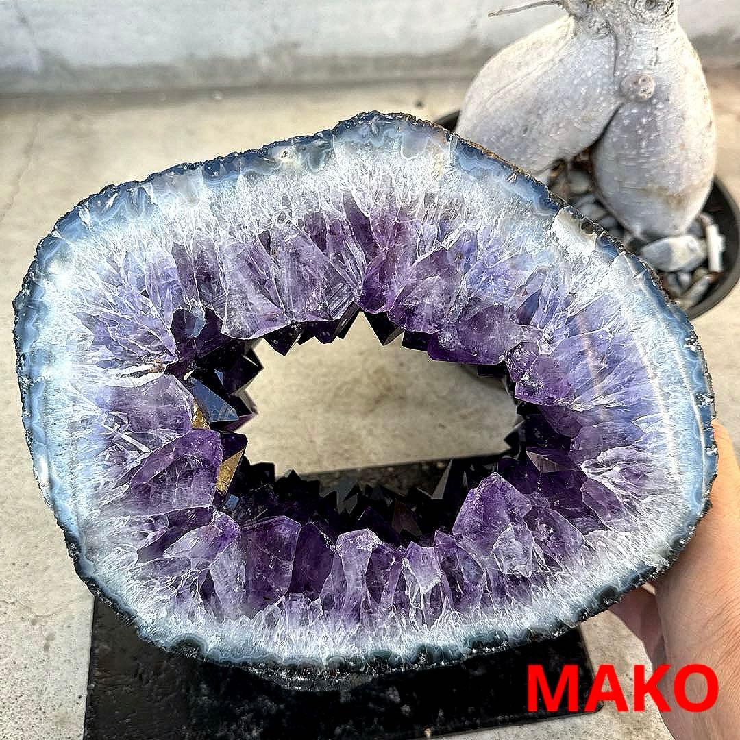 M1599☆アメジストドーム9.6Kg☆天然石　原石☆N41208